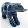 Image 1 : 55gm Carved Lapis Bear (MIN-001881)