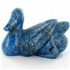 Image 1 : 84gm Carved Lapis Goose (MIN-001869)