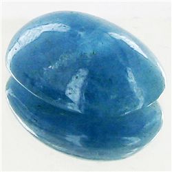 14.5ct Deep Blue Aquamarine Cabochon (GEM-45389)