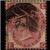 Image 1 : 1862 Scarce GB 3p Rose Used Stamp  (STM-1321)