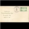Image 1 : 1937 US 20c Airmail First Day Cover Scarce (STM-1665)