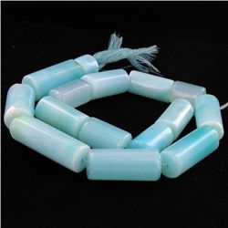 425ct Peru Blue Opal Bead Strand (JEW-4214)