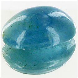 25.05ct Deep Blue Aquamarine Cabochon (GEM-45378)
