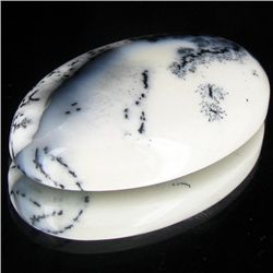 33.7ct Dendrite Opal Cabochon (GEM-45565)