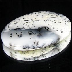 51.85ct Dendrite Opal Cabochon (GEM-45486)