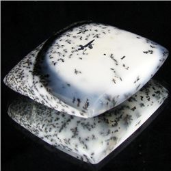 35.65ct Dendrite Opal Cabochon (GEM-45499)