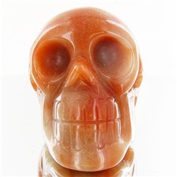 1320ct Hand Carved Agate Skull (MIN-001715)