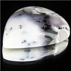 38.6ct Dendrite Opal Cabochon (GEM-45572)