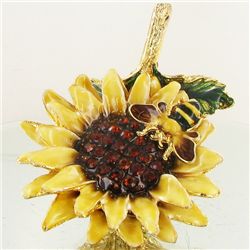 Enameled Handcrafted Jewel Box (CLB-1126)