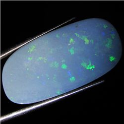 14.55ct Australian Black Opal Doublet Full Fire (GEM-36187)