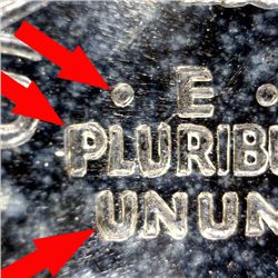 1960 Franklin Proof Half PR66/67 Double Die ERROR (COI-11037)