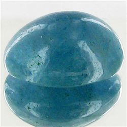 15.3ct Deep Blue Aquamarine Cabochon (GEM-45362)