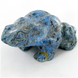 81gm Carved Lapis Frog (MIN-001884)