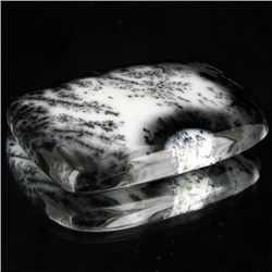 37.8ct Dendrite Opal Cabochon (GEM-45575)