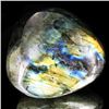 Image 1 : 565ct Large Polished Rainbow Labradorite Cabochon (MIN-001653)