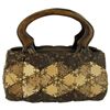 Image 1 : Handcrafted Polished Coconut Shell Handbag (ACT-489)
