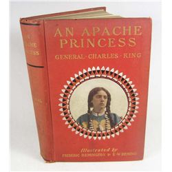 1903 "AN APACHE PRINCESS" HARD COVER BOOK