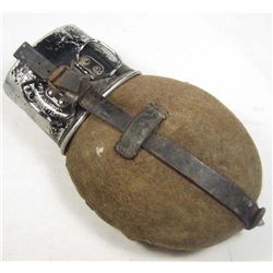 GERMAN NAZI ARMY MILITARY COMBAT CANTEEN W/ DRINKING CUP
