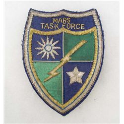 US ARMY MARS TASK FORCE OFFICERS BULLION SHOULDER PATCH