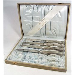 SET OF 4 GERMAN NAZI KNIVES IN CASE