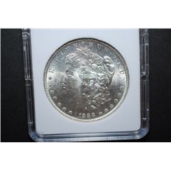 1888-O US Silver Morgan $1; MCPCG Graded MS62; EST. $50-70