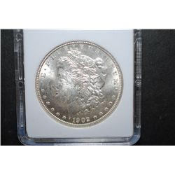 1902-O US Silver Morgan $1; MCPCG Graded MS62; EST. $50-70