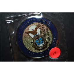 Department Of The Air Force United States Of America Security Police Military Challenge Coin; Lackla