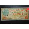 Image 1 : 1915 Mexico Oaxaca State Un Peso Foreign Bank Note; EST. $5-10
