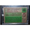 Image 2 : 1984 NFL Eric Dickerson Los Angeles Rams Football Trading Card In Display Case; EST. $5-10