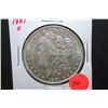 Image 1 : 1881-O US Silver Morgan $1; EST. $30-50