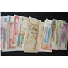Image 2 : Foreign Bank Notes; Various Dates, Conditions & Denominations; Lot of 50; EST. $50-80