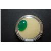 Image 2 : Oval Shaped Jade-Like Gemstone; EST. $5-10