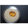 Image 2 : Teardrop Shaped Yellow Gemstone; EST. $5-10