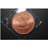 Image 2 : 2011 Copper Round "Statue Of Liberty Type"; .999 Fine Copper 1 Oz.; EST. $5-10
