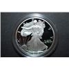 Image 1 : 2003-W US Silver American Eagle $1 Proof In Velvet Box With COA Included; 99.9% Silver 1 Oz.; EST. $