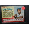 Image 2 : 1962 MLB Jim Gilliam Los Angeles Dodgers Baseball Trading Card; EST. $5-10