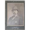 Image 2 : Original cabinet photo of a Houston, Texas  police officer in overall good condition  approx. 7-1/4”