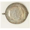 Image 1 : Mid-eastern seventeenth to nineteenth Century  hammered silver belt plate turned into a  sipping cup