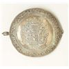 Image 2 : Mid-eastern seventeenth to nineteenth Century  hammered silver belt plate turned into a  sipping cup