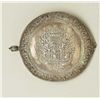 Image 3 : Mid-eastern seventeenth to nineteenth Century  hammered silver belt plate turned into a  sipping cup
