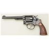 Image 2 : Smith & Wesson 5-screw M & P hand ejector DA  revolver, .38 Special cal., 6” barrel, blue  finish, c