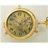 Image 5 : Exceedingly rare original WW II Kriegsmarine  nazi-marked brass ship’s clock, approx. 8” in  diamete