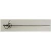 Image 1 : European Rapier in 17th century style made in  Victorian era showing cast decorative hilt  and wire 