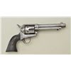 Image 3 : Colt SAA revolver, .38 WCF cal., 5-1/2”  barrel, blue and case hardened finish,  checkered black har