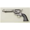 Image 4 : Colt SAA revolver, .38 WCF cal., 5-1/2”  barrel, blue and case hardened finish,  checkered black har