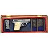 Image 1 : Colt Model 1908 Pocket semi-auto pistol, .25  cal., 2” barrel, blue finish, custom old  raised carve