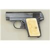 Image 4 : Colt Model 1908 Pocket semi-auto pistol, .25  cal., 2” barrel, blue finish, custom old  raised carve