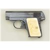 Image 5 : Colt Model 1908 Pocket semi-auto pistol, .25  cal., 2” barrel, blue finish, custom old  raised carve