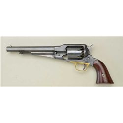 Remington Transitional New Model percussion  revolver, martially inspected, .44 cal., 8"  octagon ba