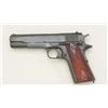 Image 3 : United States Property Colt Model 1911-A1  semi-auto pistol, .45 cal., 5” barrel,  re-parkerized fin